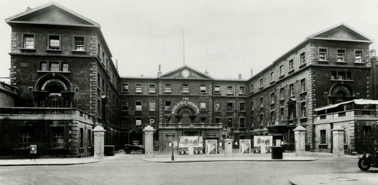 The Middlesex Hospital, London - keeping you in touch